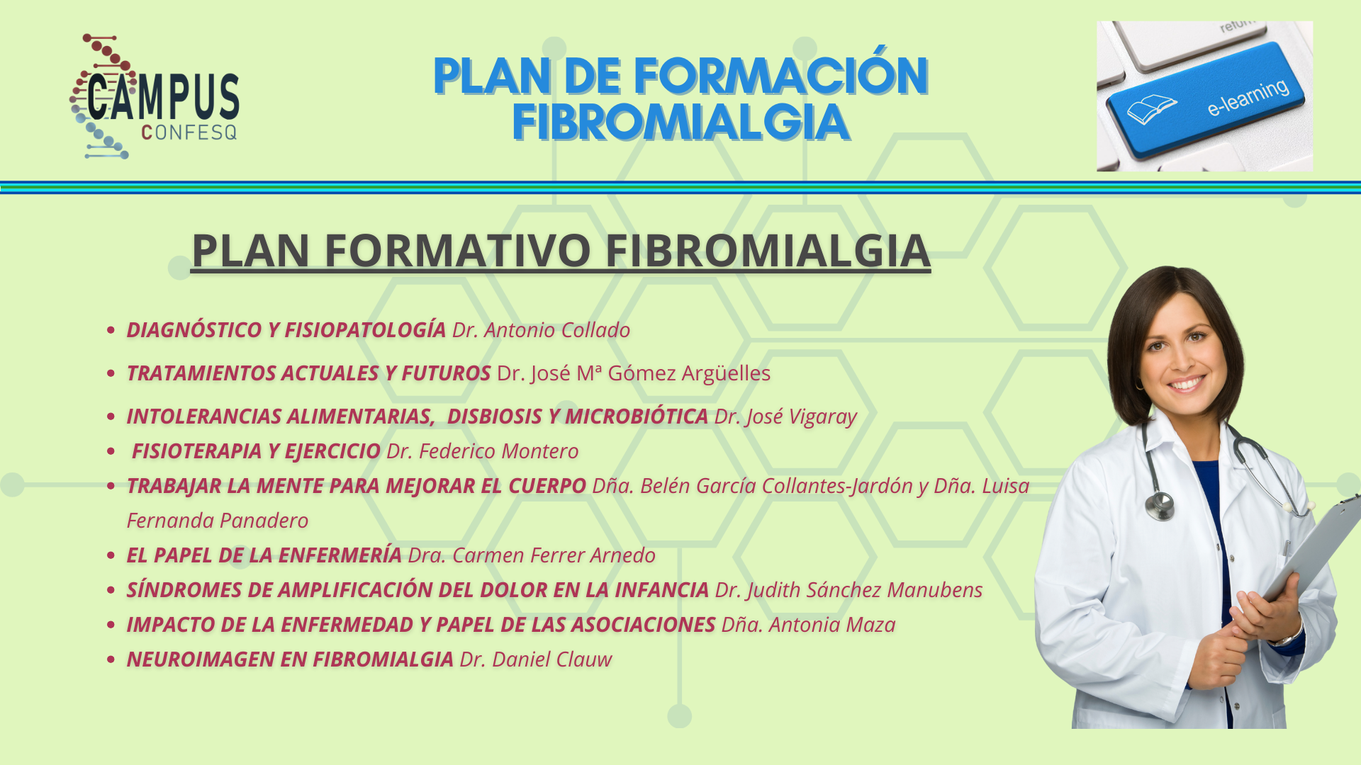 PLAN DE FORMACIÓN FIBROMIALGIA