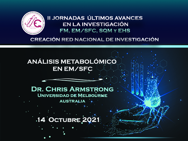 Portada CONFERENCIA – Análisis Metabolómico en EM-SFC Chris Armstrong